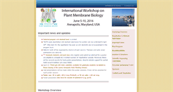 Desktop Screenshot of iwpmb2016.org